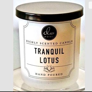 DW HOME TRANQUIL LOTUS CANDLE RICHLY SCENTED MINI NEW